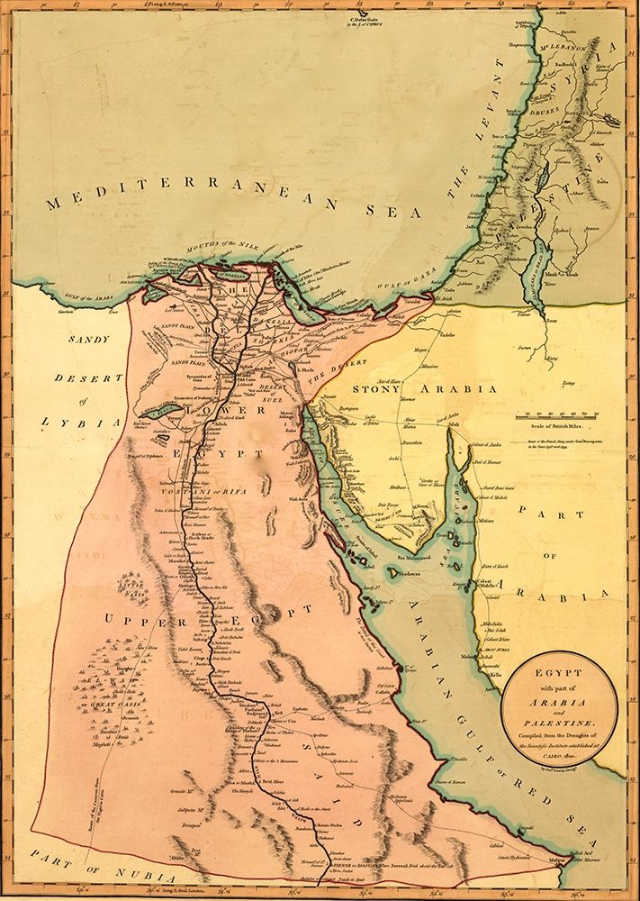 Egypt with part of Arabia and Palestine