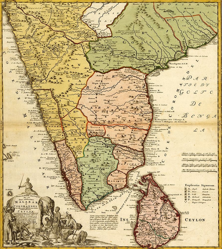India Ceylon and The Malabar Coast