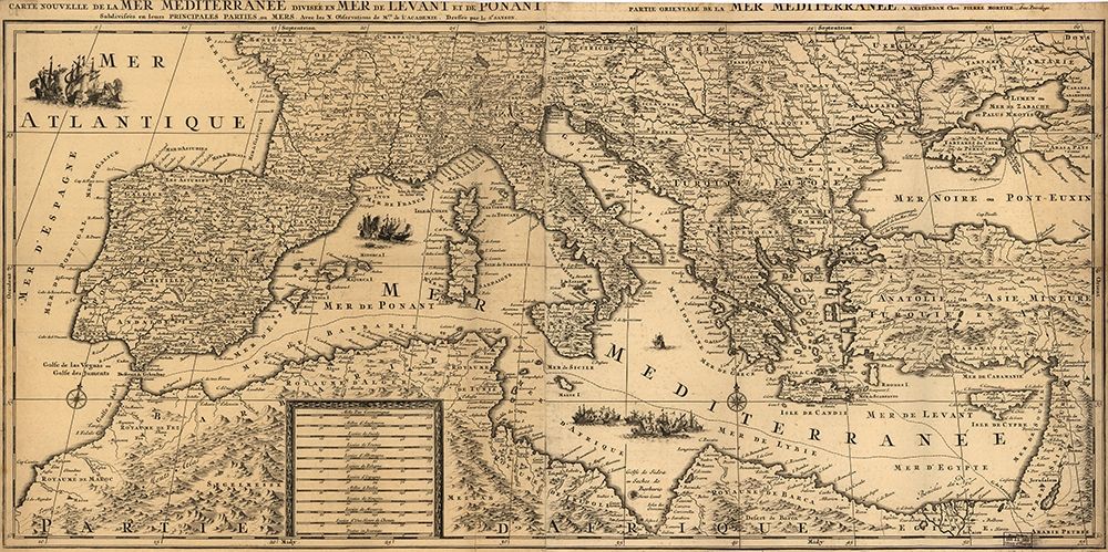 Mediterranean Sea 1680