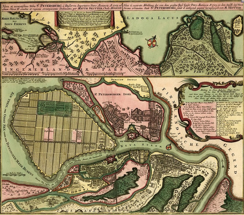 St Petersburg Russia 1703