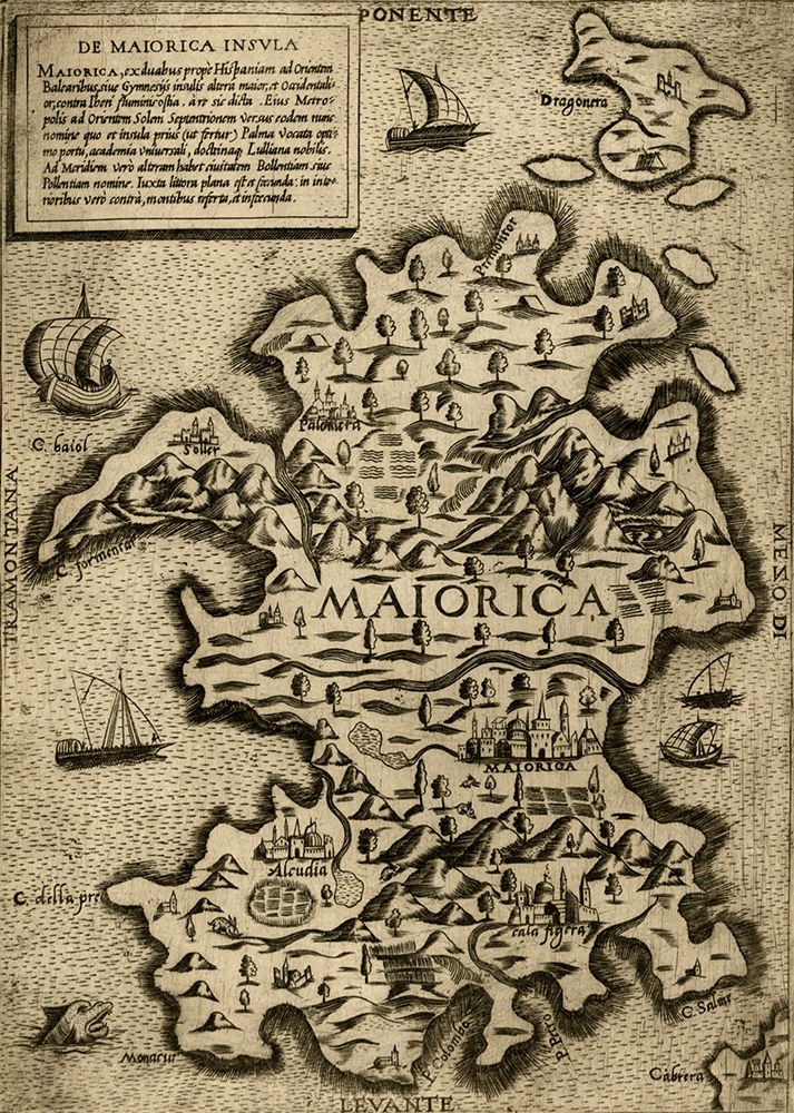 Island of Maiorca 1568