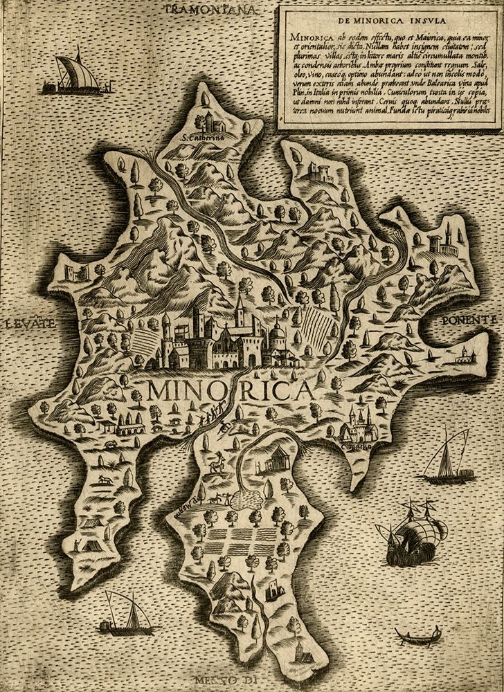 Island of Minorica 1568