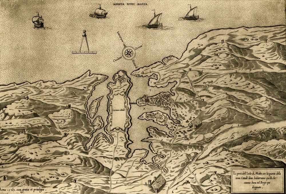 Island of Malta 1563