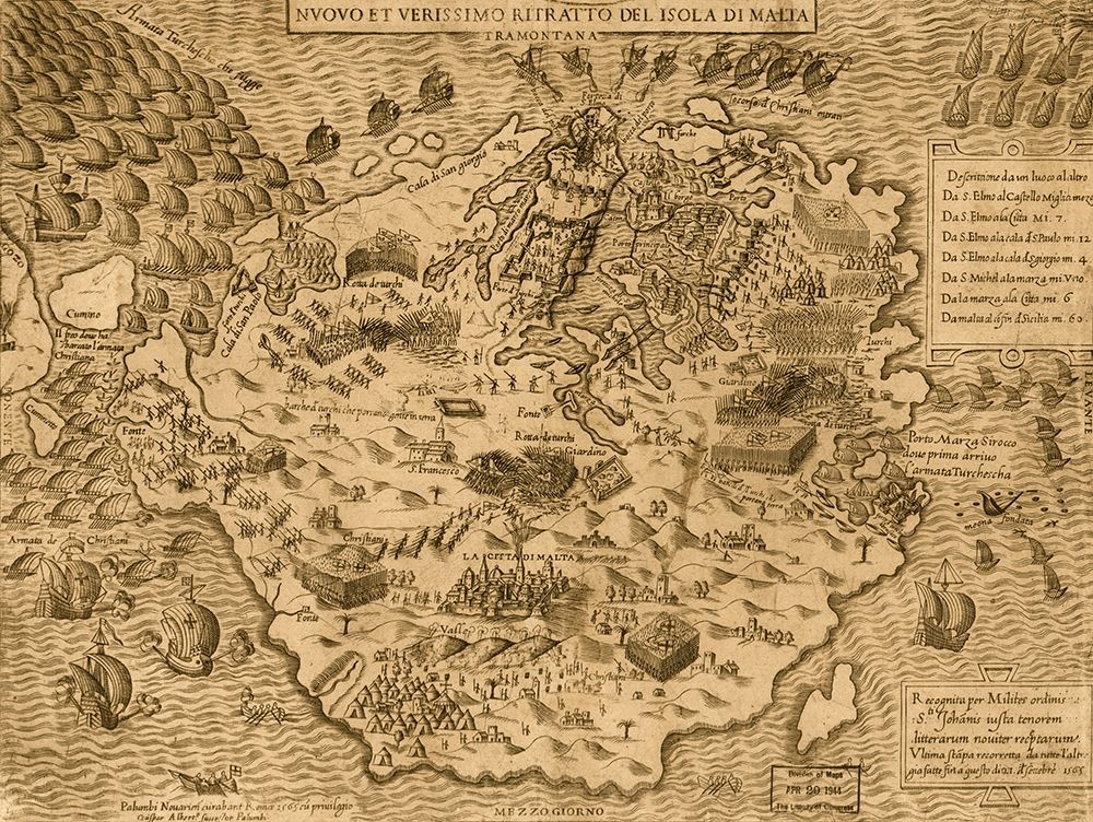 Island of Malta 1568