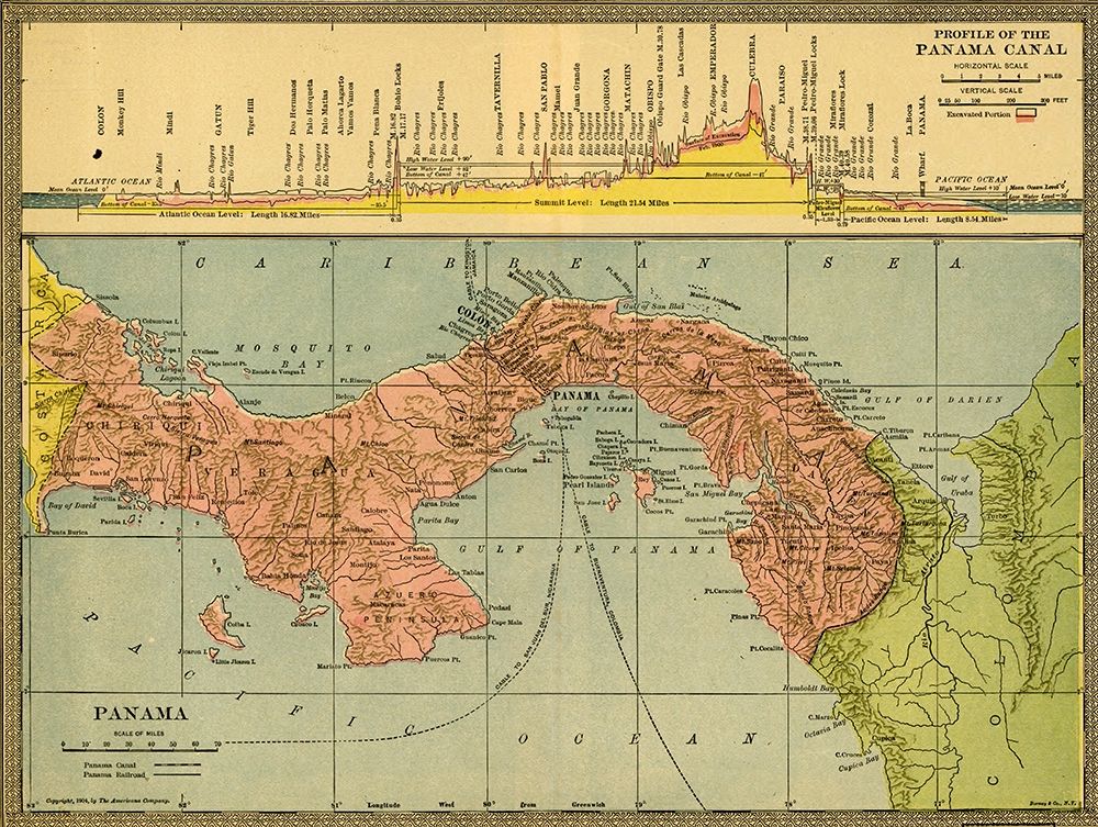 Panama Canal Zone 1904