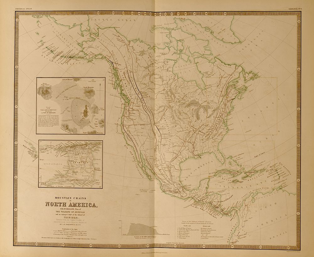 Mountain Chains in North America