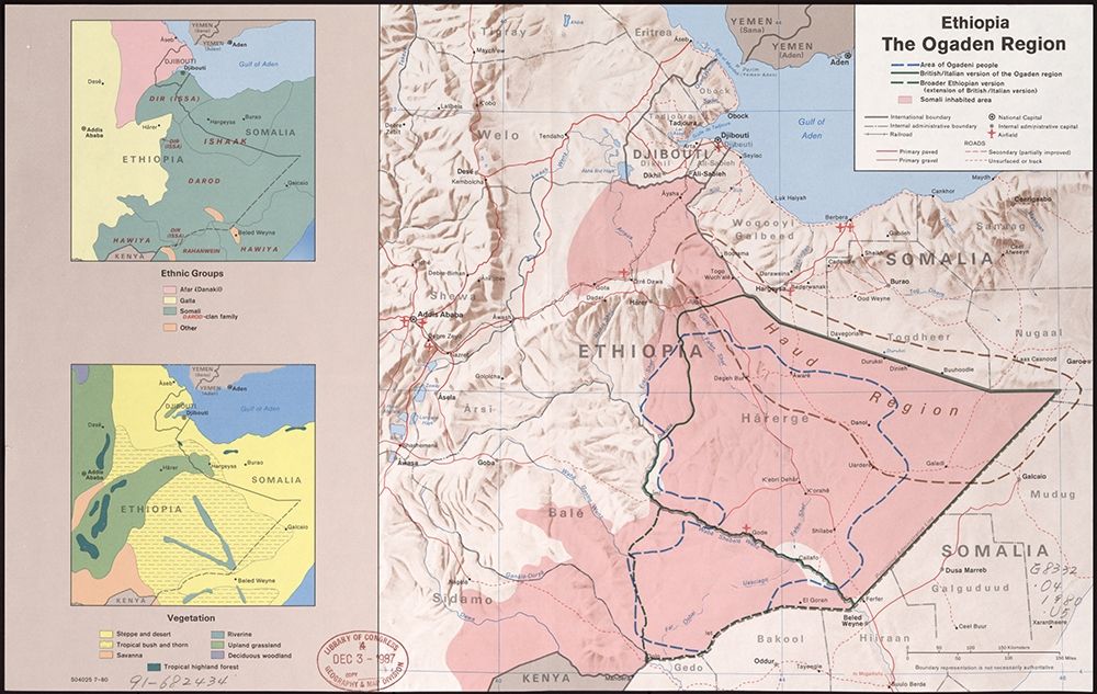 Ethiopia the Ogaden Region