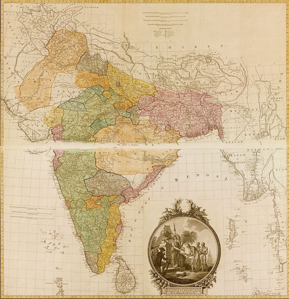 India Hindustan 1782