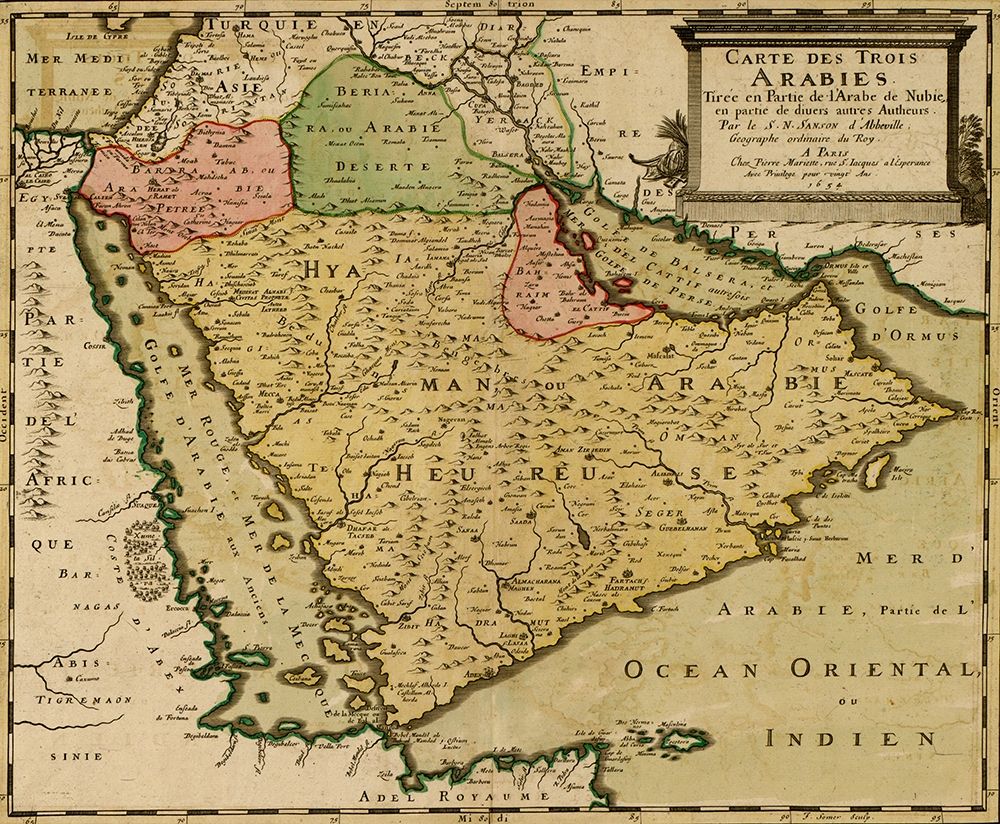 Three Arabias 1654
