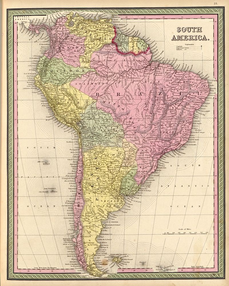 South America 1849