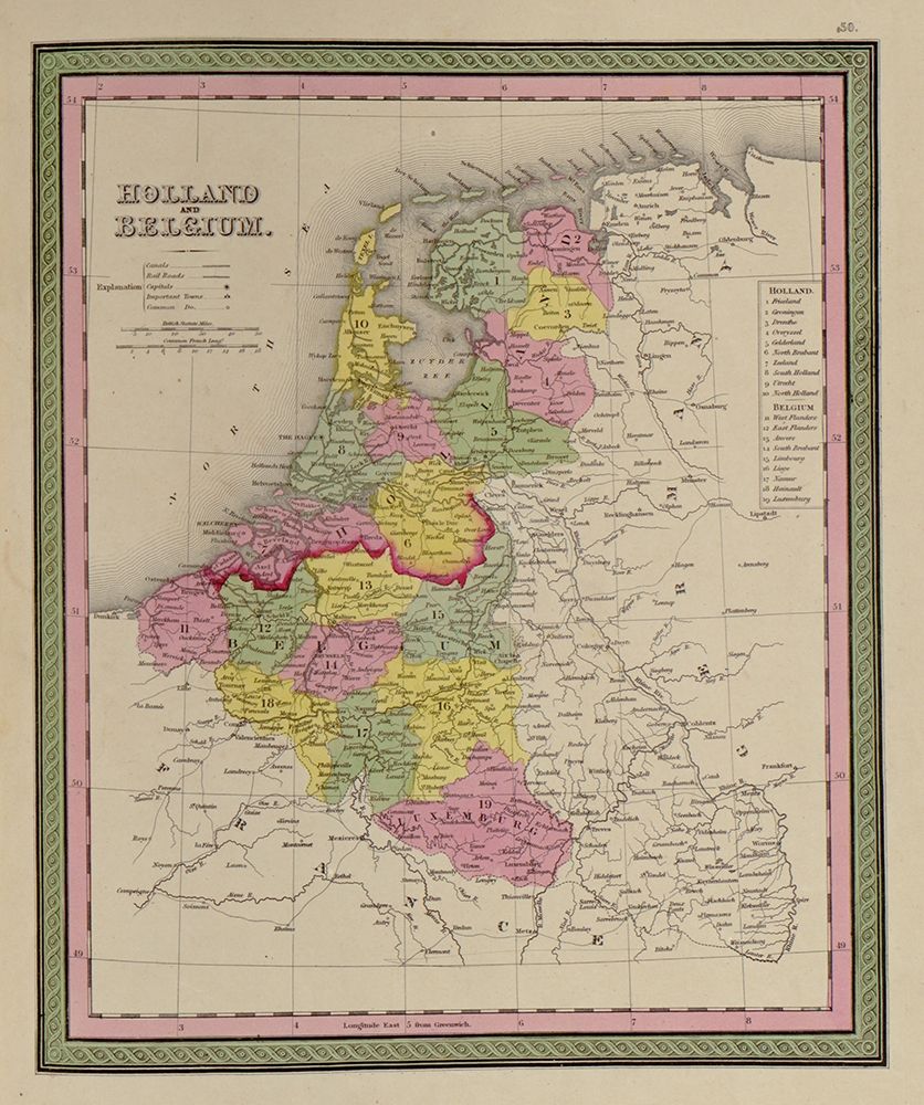 Holland and Belgium 1849