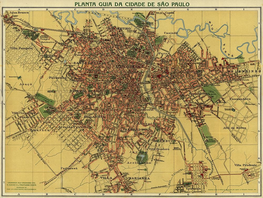 Sao Paolo Brazil 1913