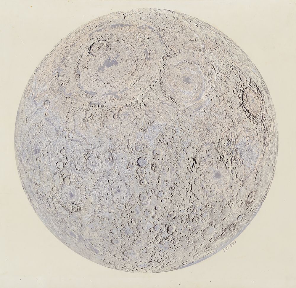 Moon surface with Craters