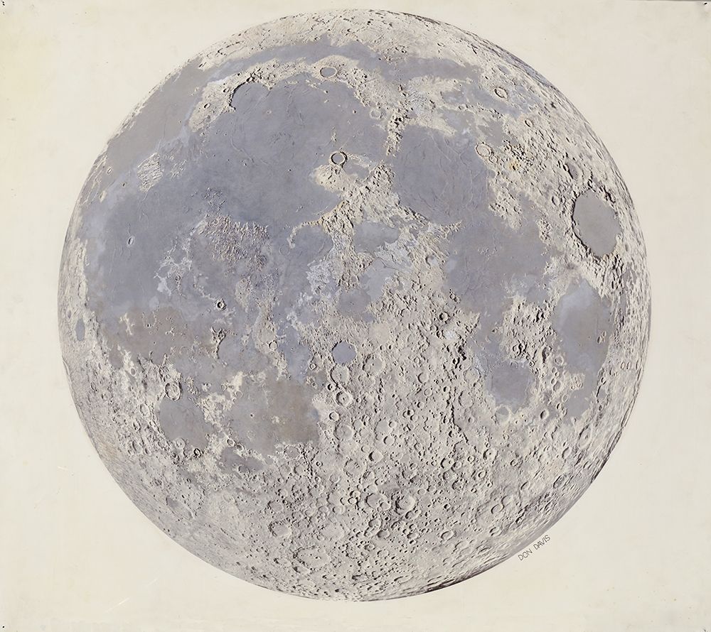 Moon surface with Craters