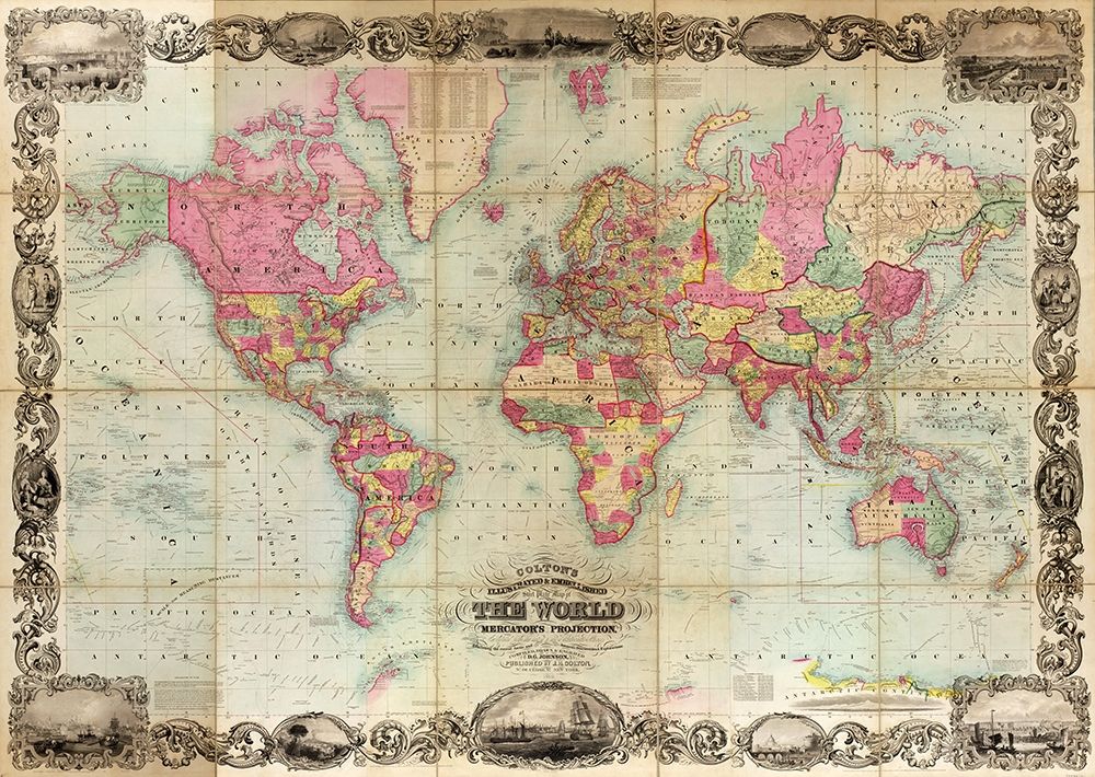 World Map 1705