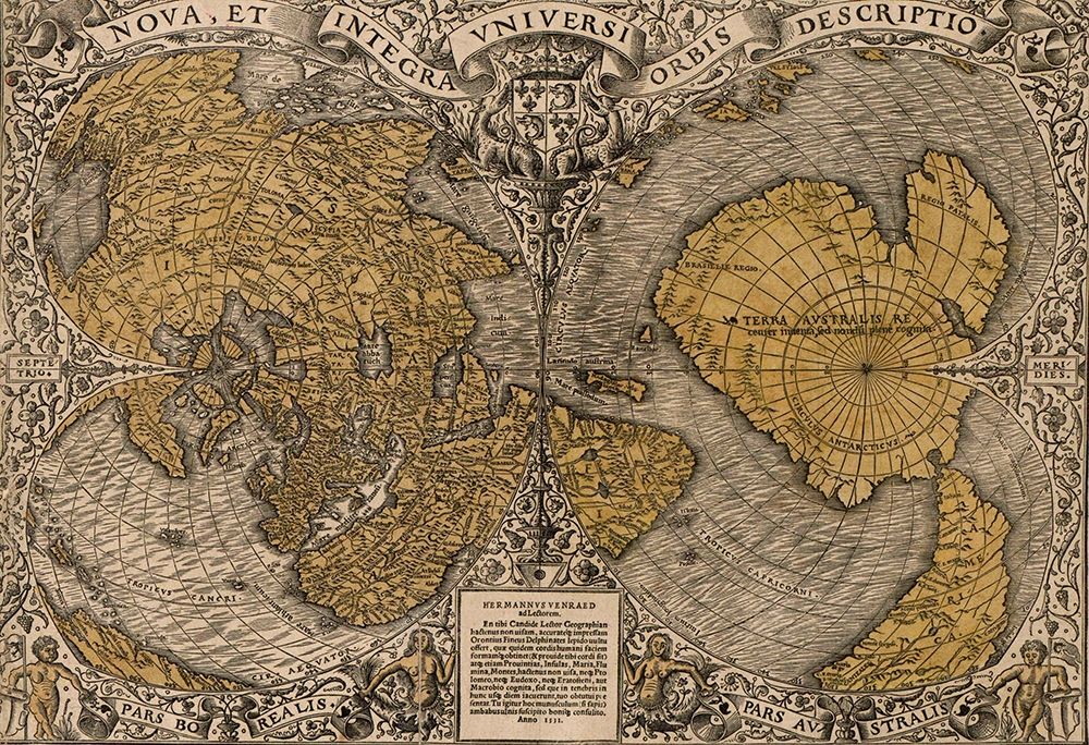 Earth 1531 world map