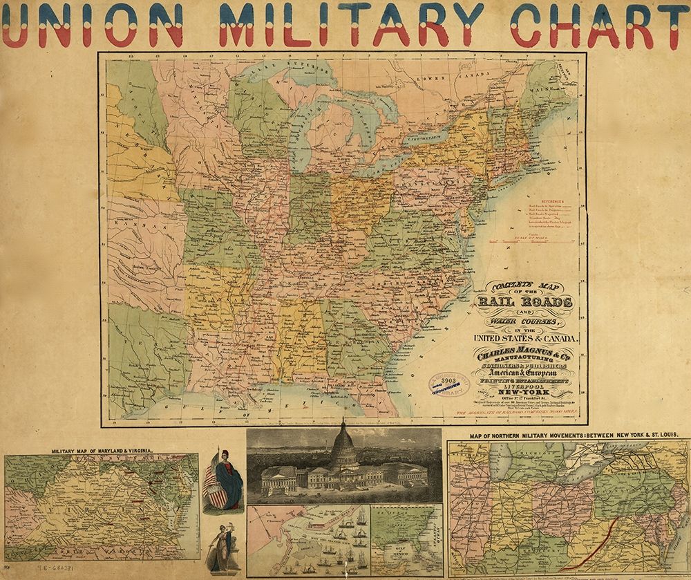 Union Military Chart 1861
