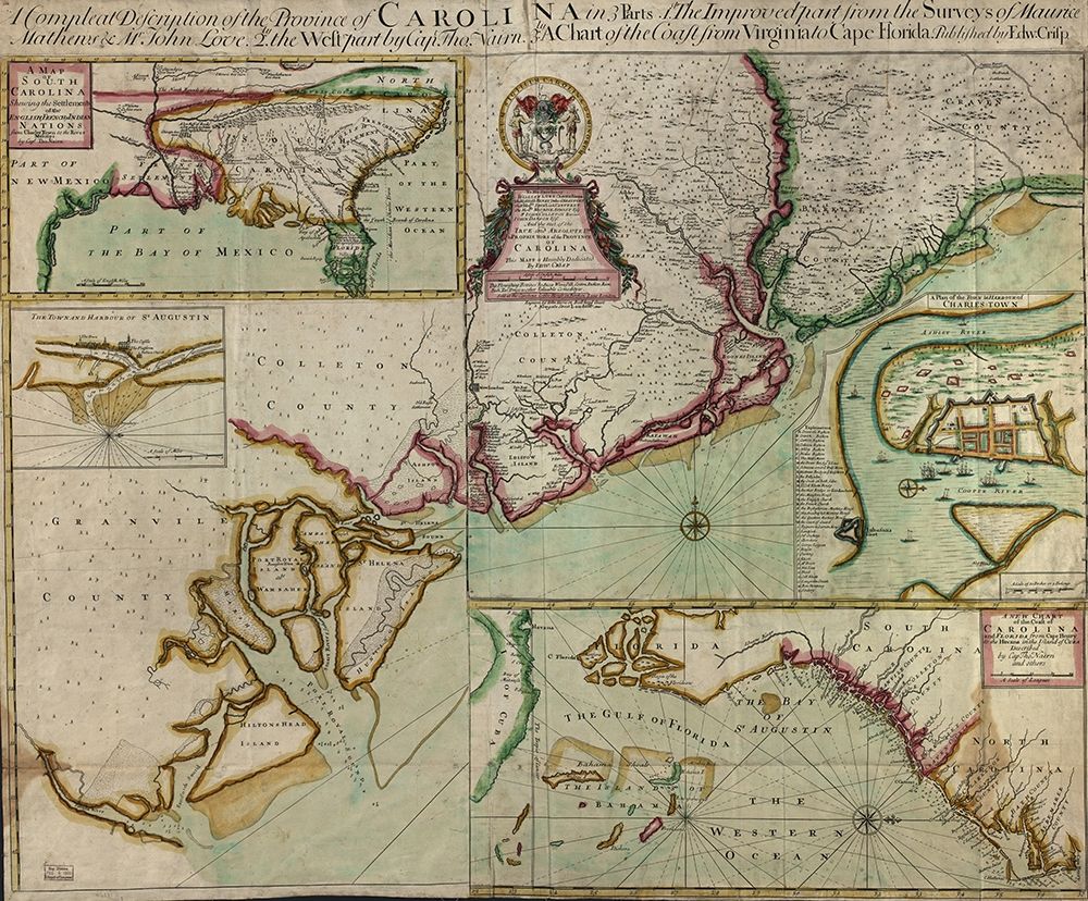 Carolinas in 1711
