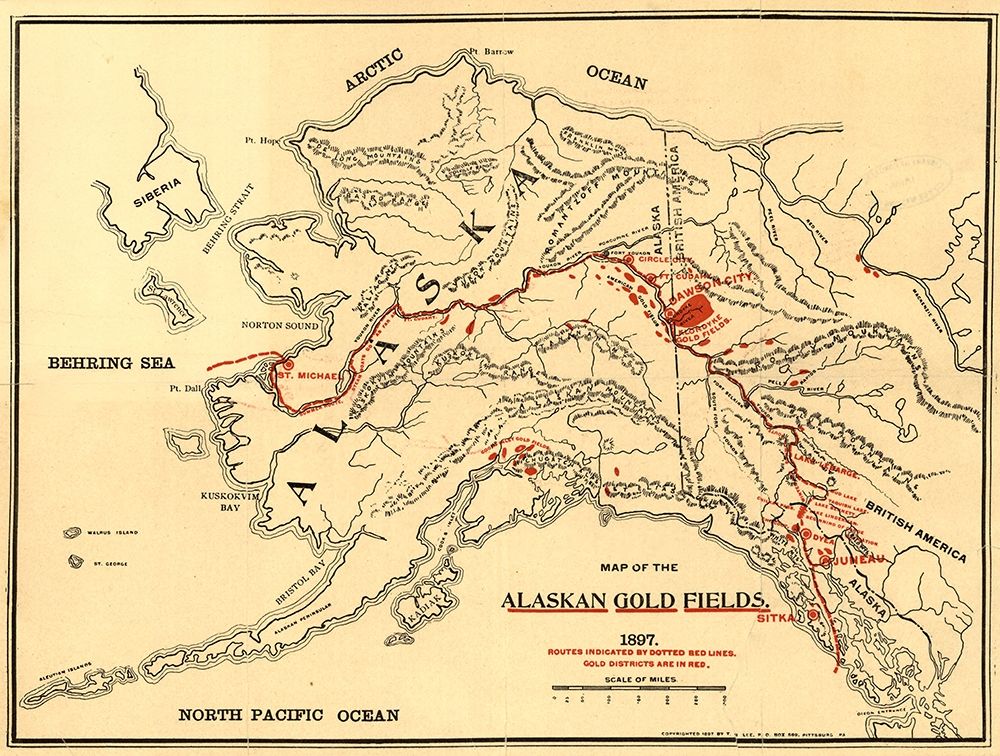 Alaskan Gold Fields 1897