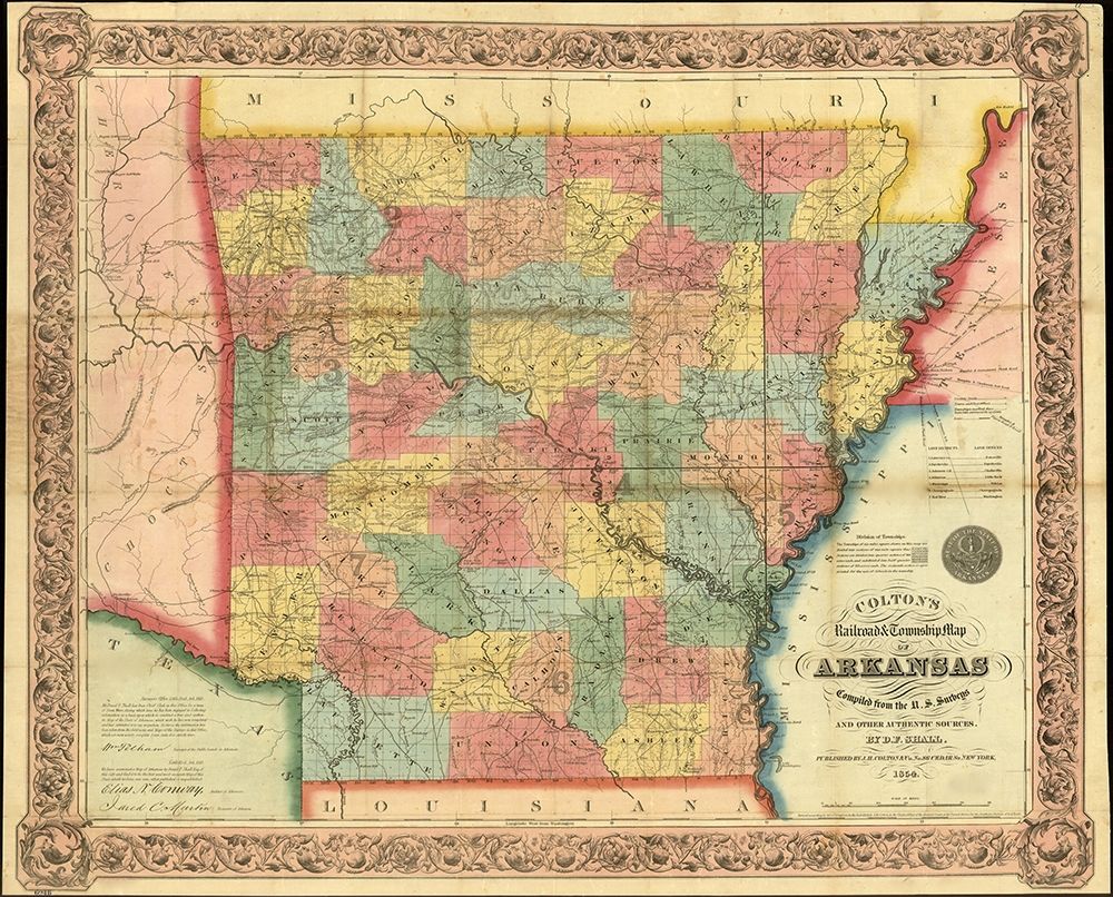 Arkansas 1854
