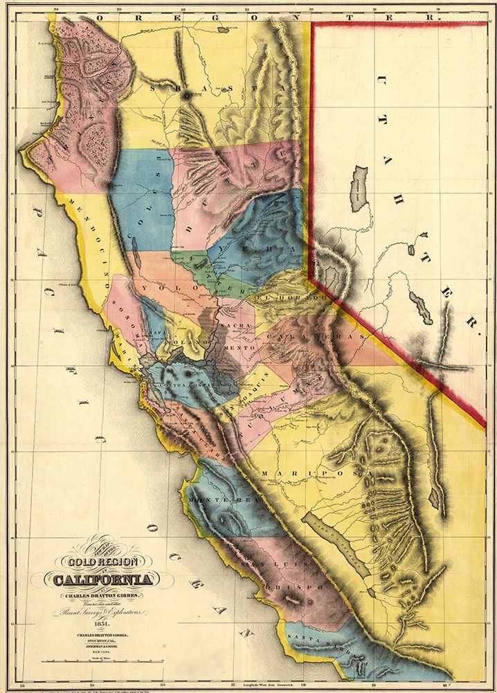 California Gold Fields 1851