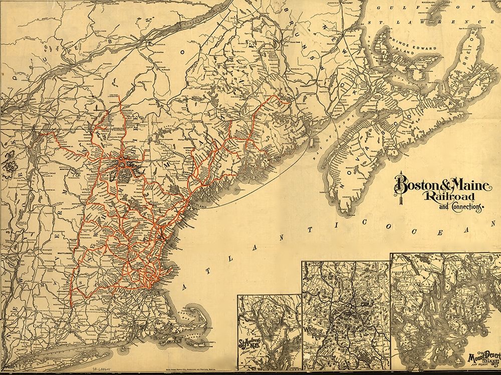 Boston and Maine 1898