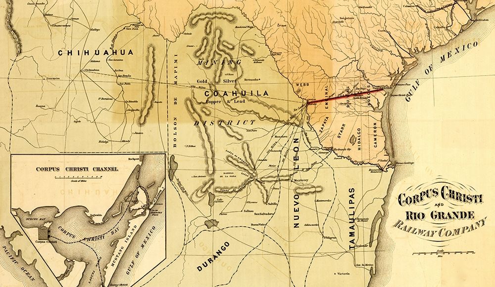 Corpus Christi and Rio Grande Railway Company 1874