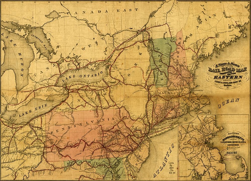 Eastern Railroad 1859