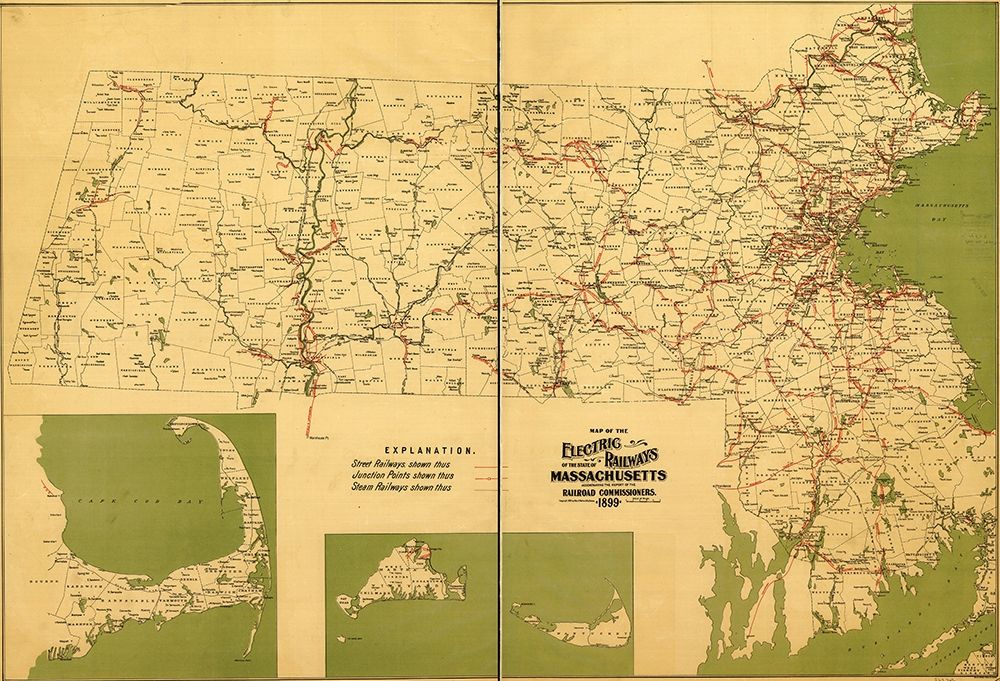Massachusetts Electric Railways 1899
