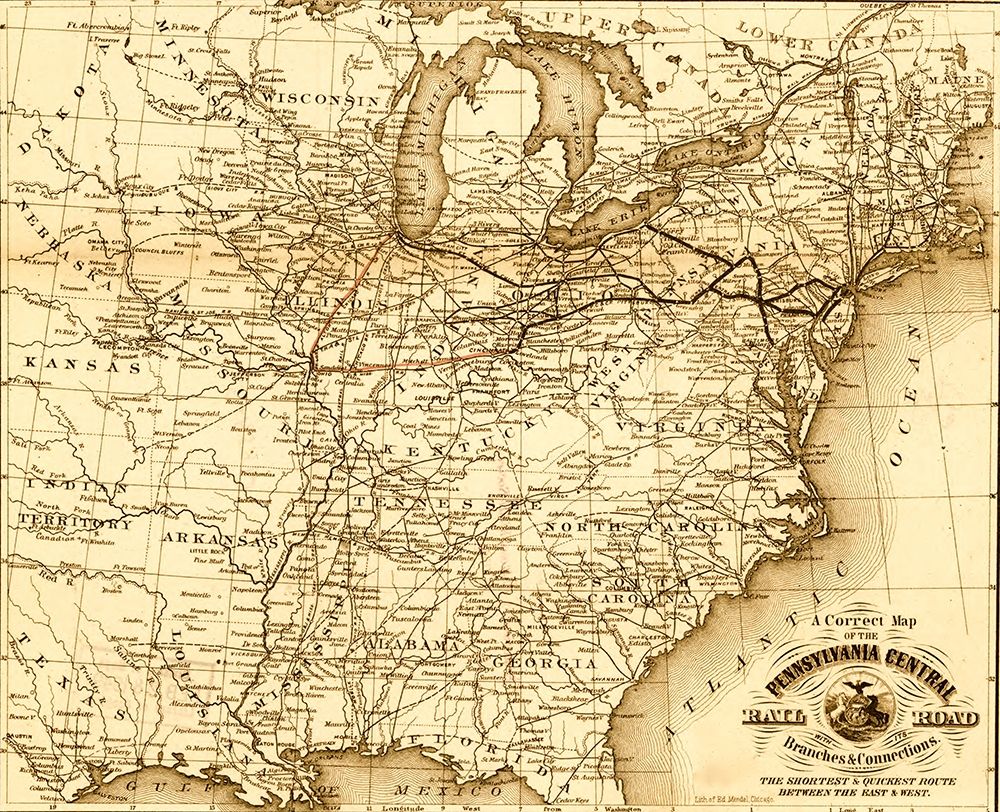 Pennsylvania Central 1854