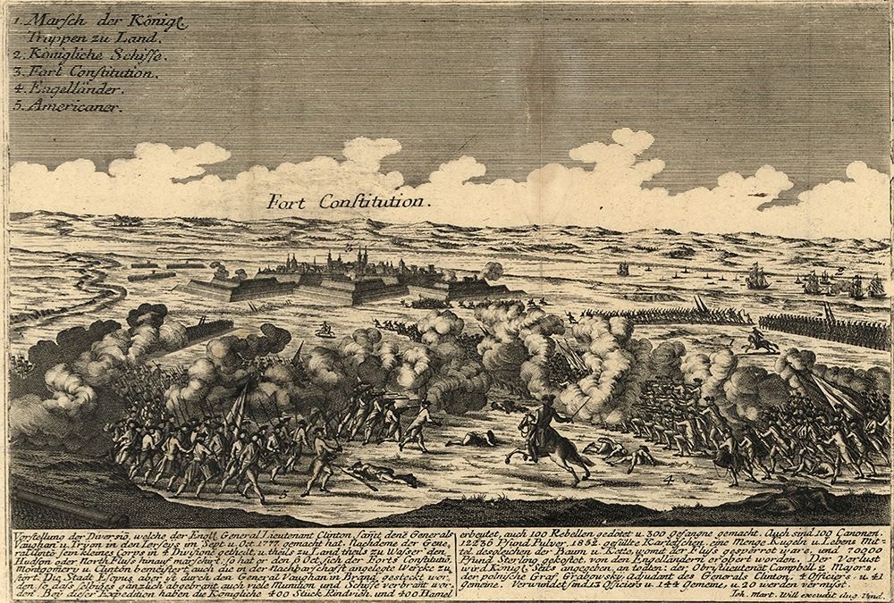 Battle of Fort Constitution 1777