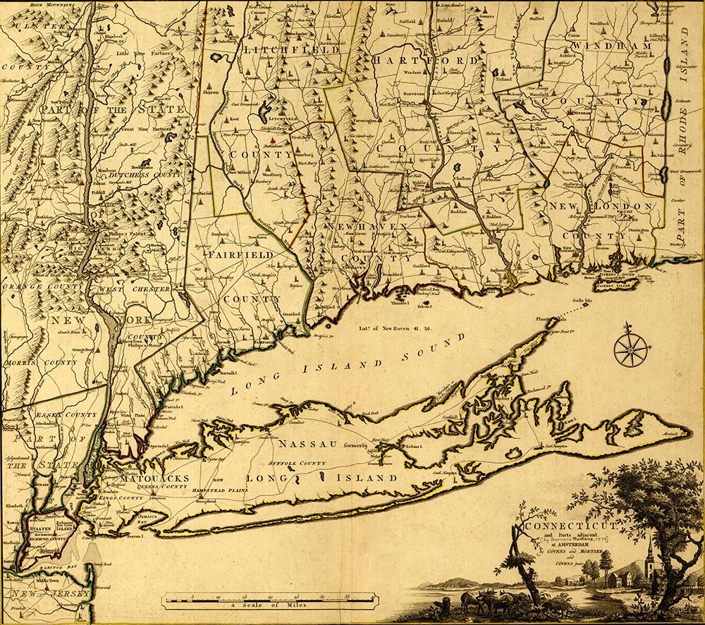 Connecticut and Ports adjacent 1777