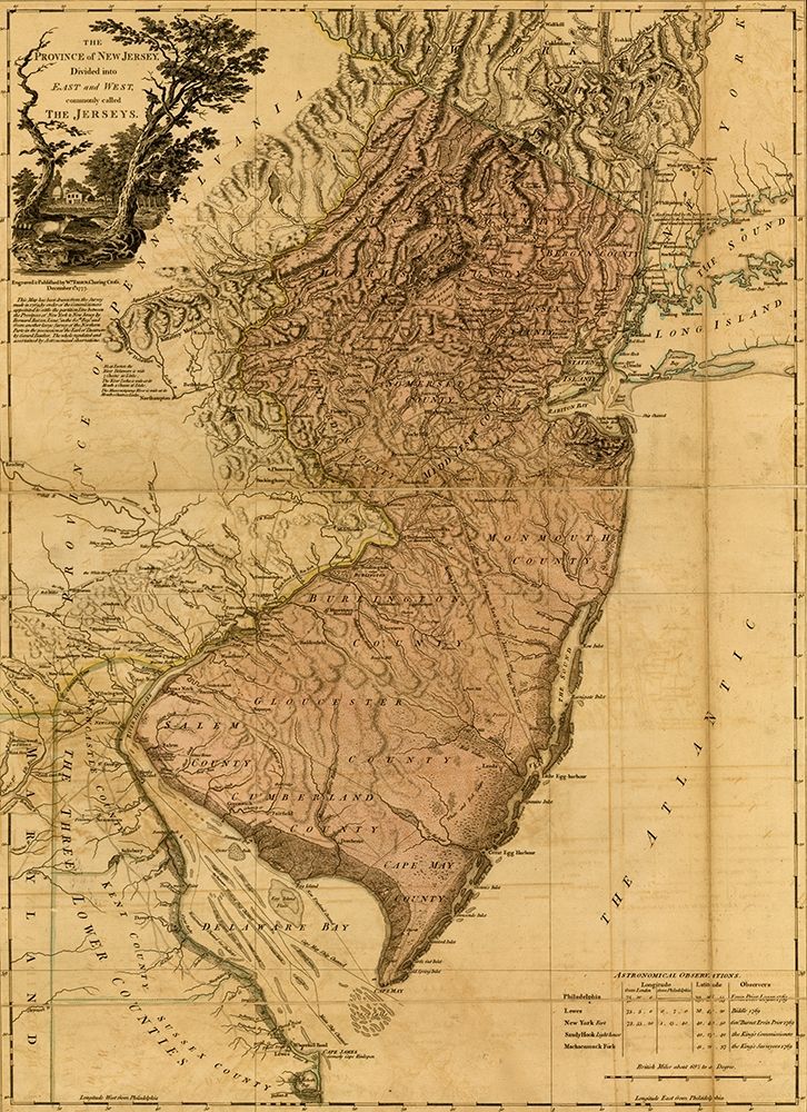 Province of New Jersey 1777