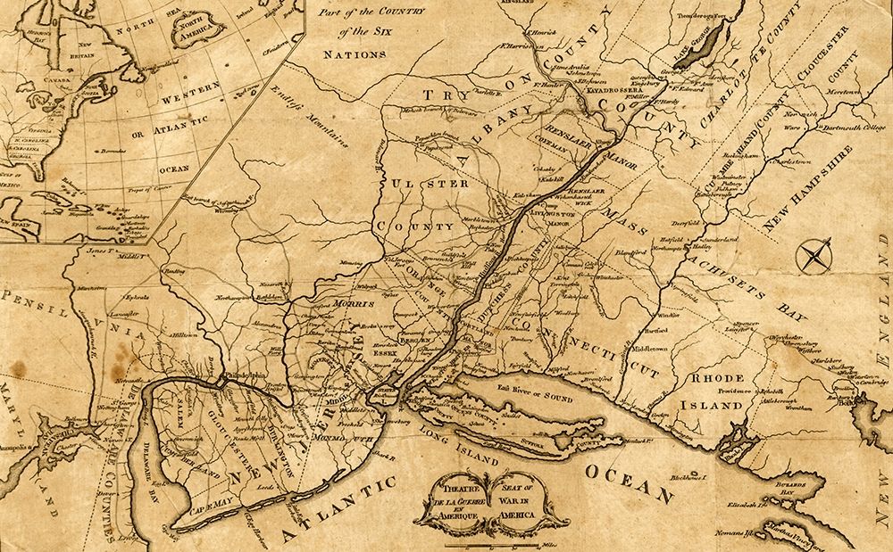 Seat of War in America 1777