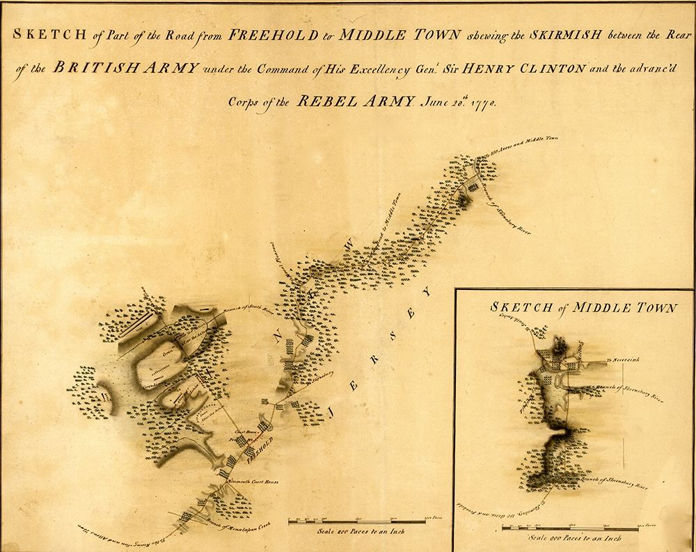 Road from Freehold to Middletown