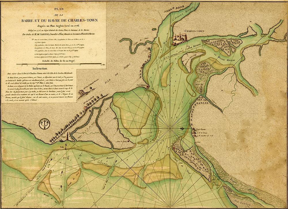 Charlestown Harbor after capture by the British