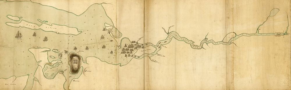 Operations of the English Fleet at Penobscot River and Bay 1779