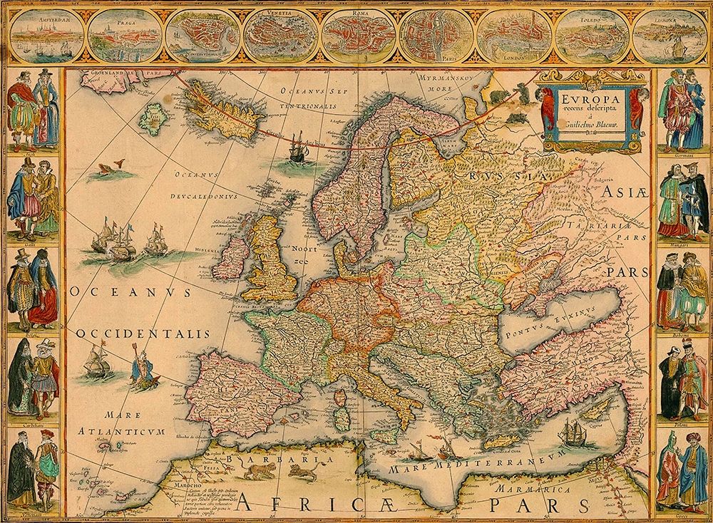 Map of Europe
