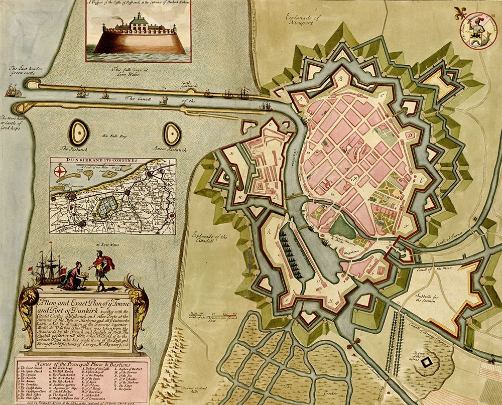 Survey of London Westminster and Southwark 1700