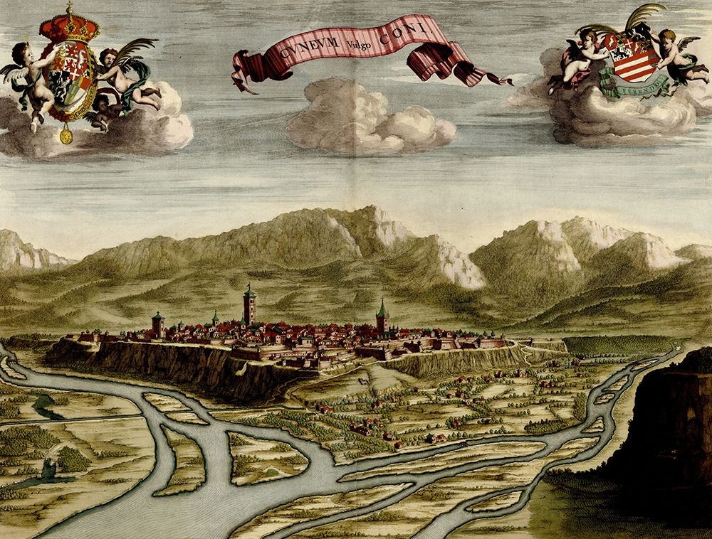 Battlements at Milan 1700