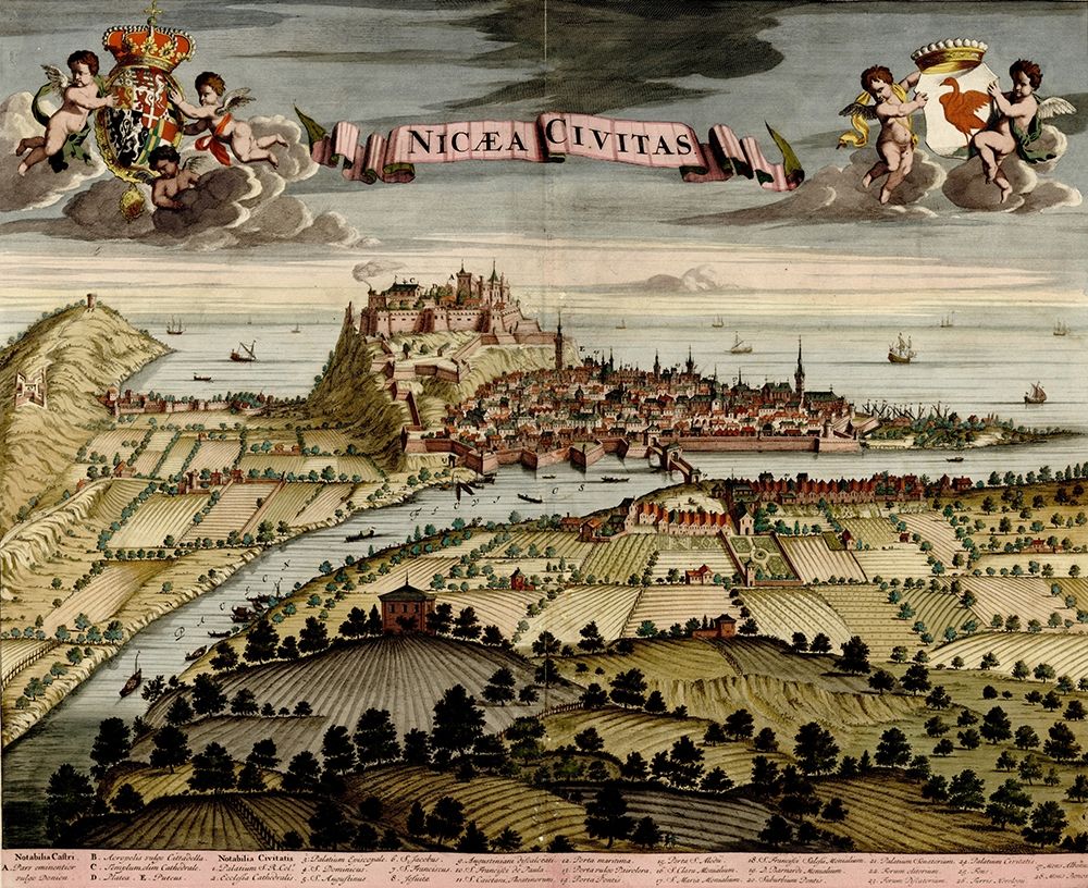 Trevise in the Italian Po Valley 1700