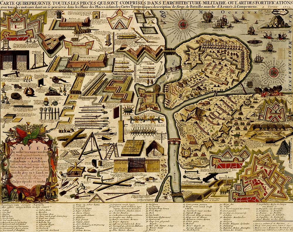 Vauban Defenses on the Narva Estonia 1700