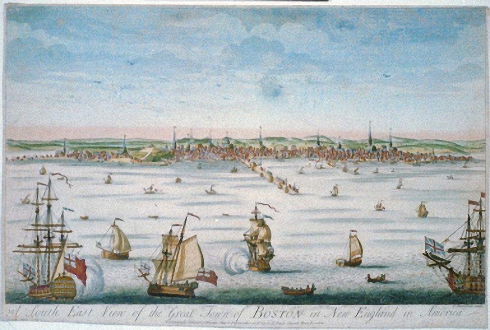 Boston in 1750