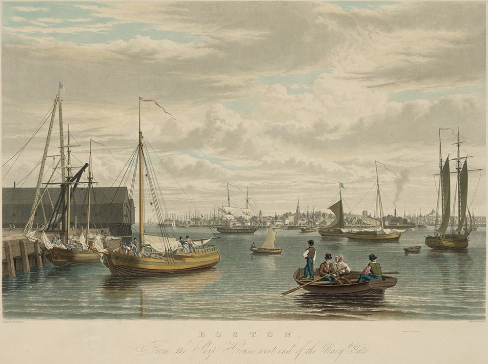 Boston from the ship house