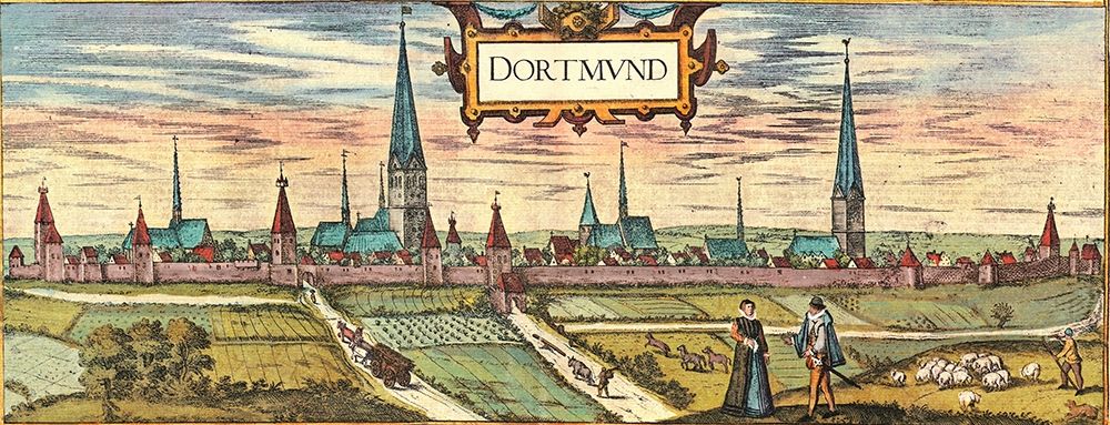 Dortmund-Germany a town in the Ruhr Industrial District now known for its Green Spaces