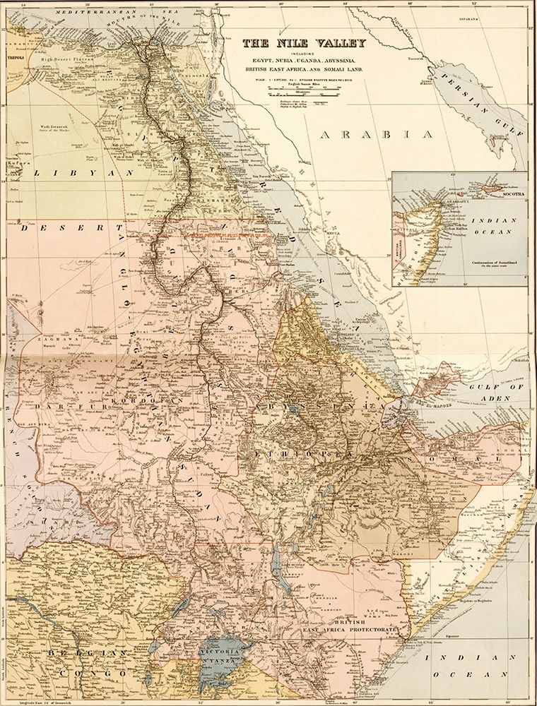 Nile River Valley 1910