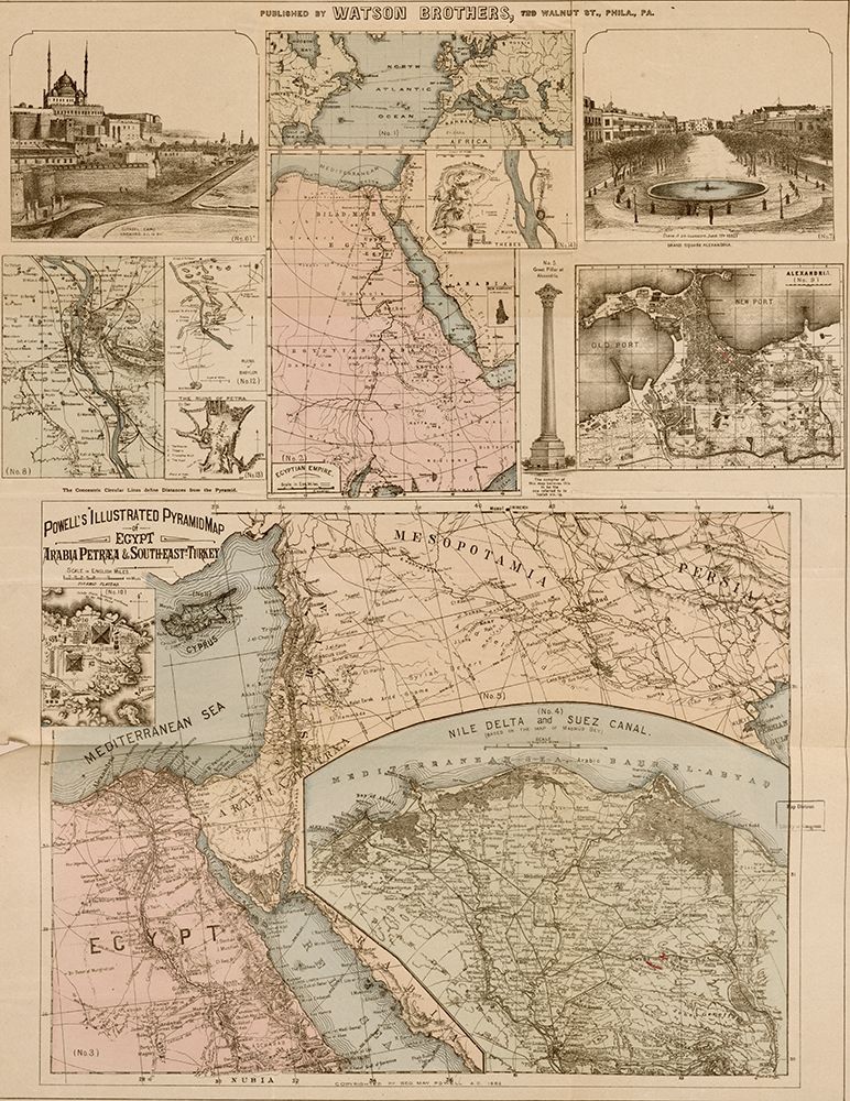 Egypt Arabia PetrÃ¦a and Southeastern Turkey