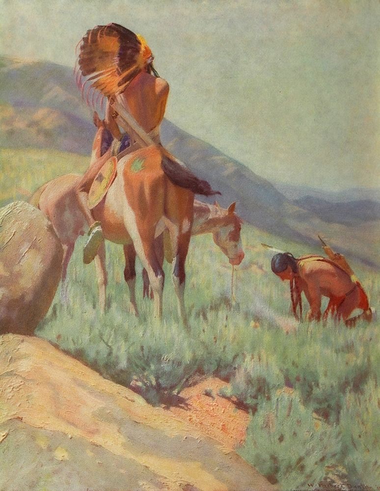 The Signal Fire from Scribners 35 1904