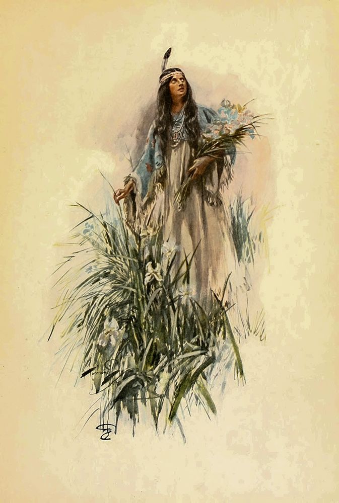 The Lonely Maiden from The Song of Hiawatha 1906