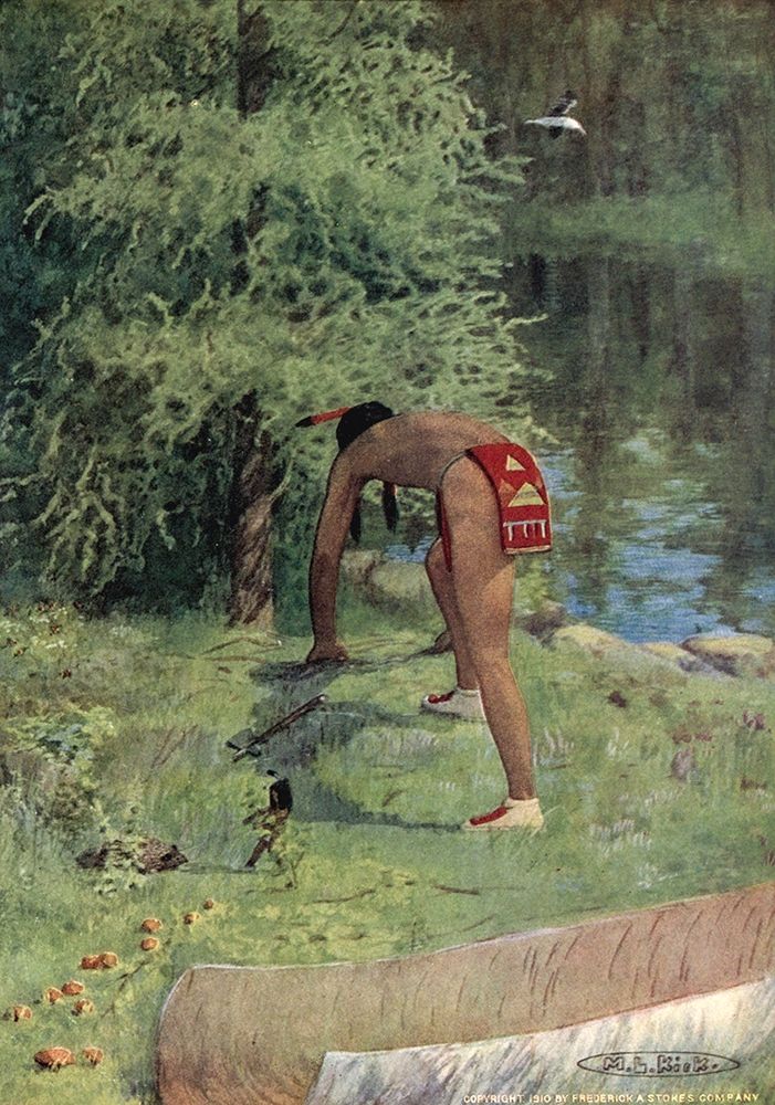 Give me of your roots from Story of Hiawatha 1910